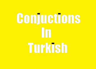 Conjuctions In Turkish