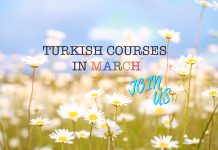 TURKISH COURSES IN MARCH